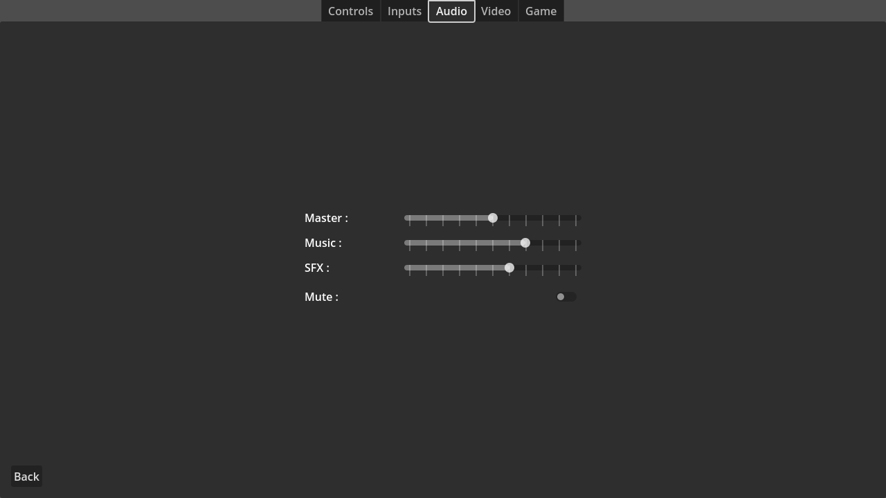 Audio Options